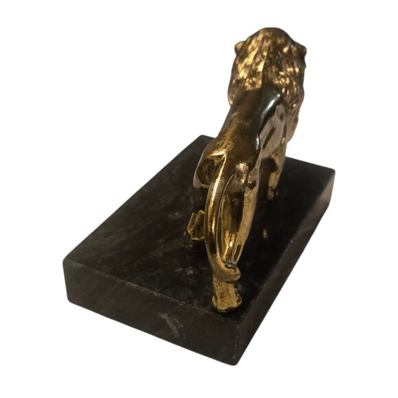 Vintage Lions Club Statue 1982 Commissioner Desk Figurine Collectible - Picture 3 of 16